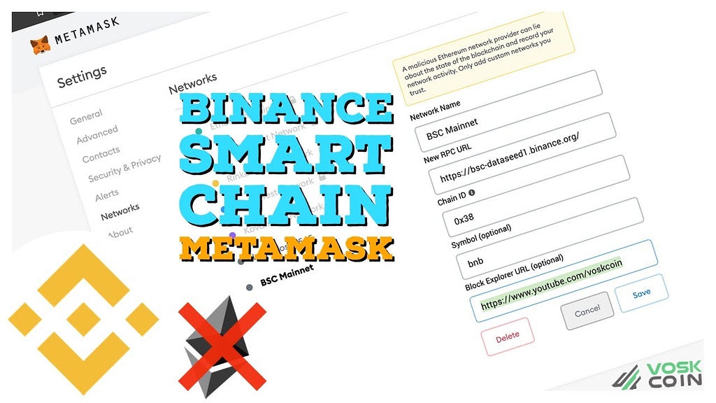 connect metamask to binance smart chain