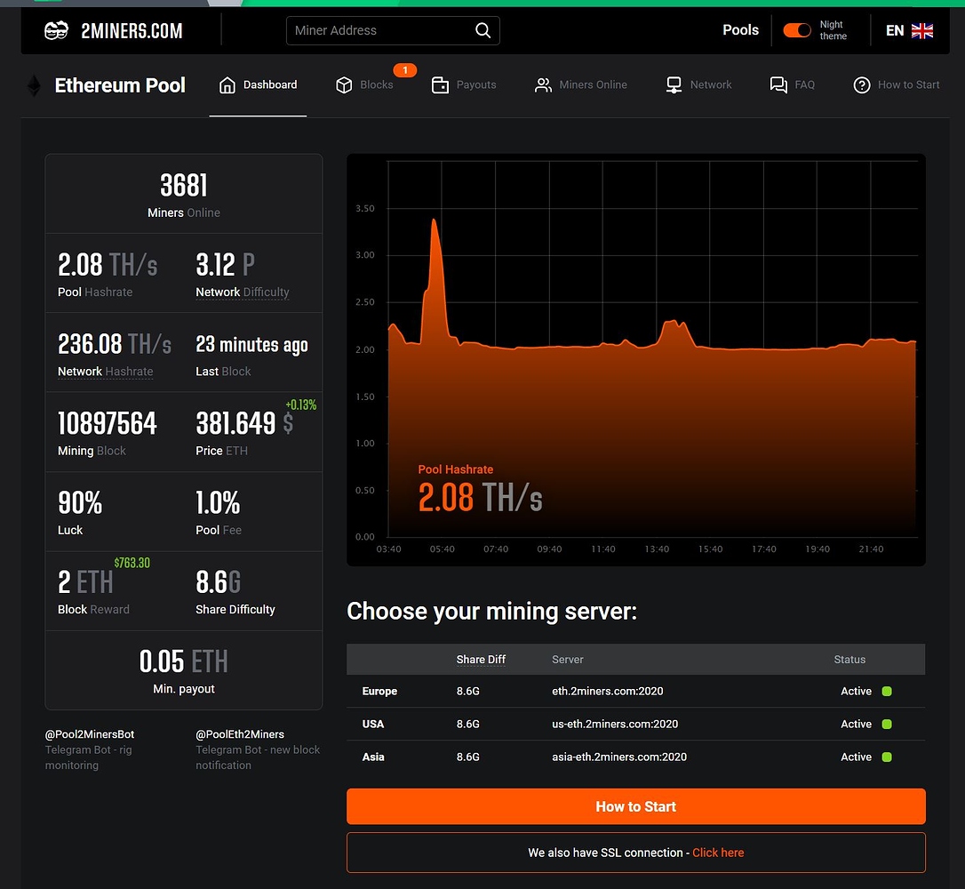 binance pool cpu mining