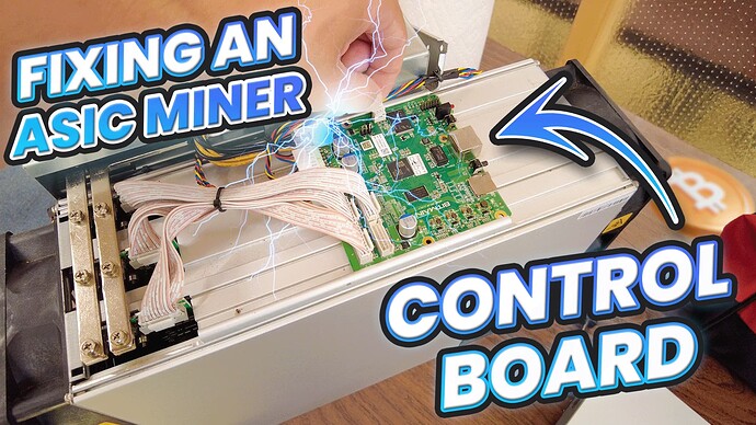 Fixing an ASIC Miner Control Board v2