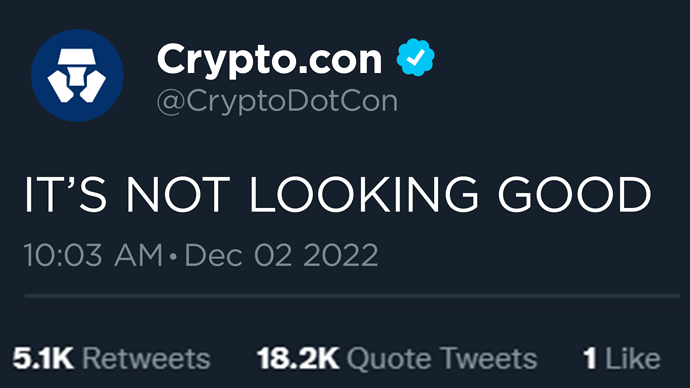 CryptoCom tweet thumbo
