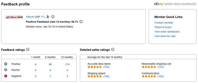 eBay Feedback