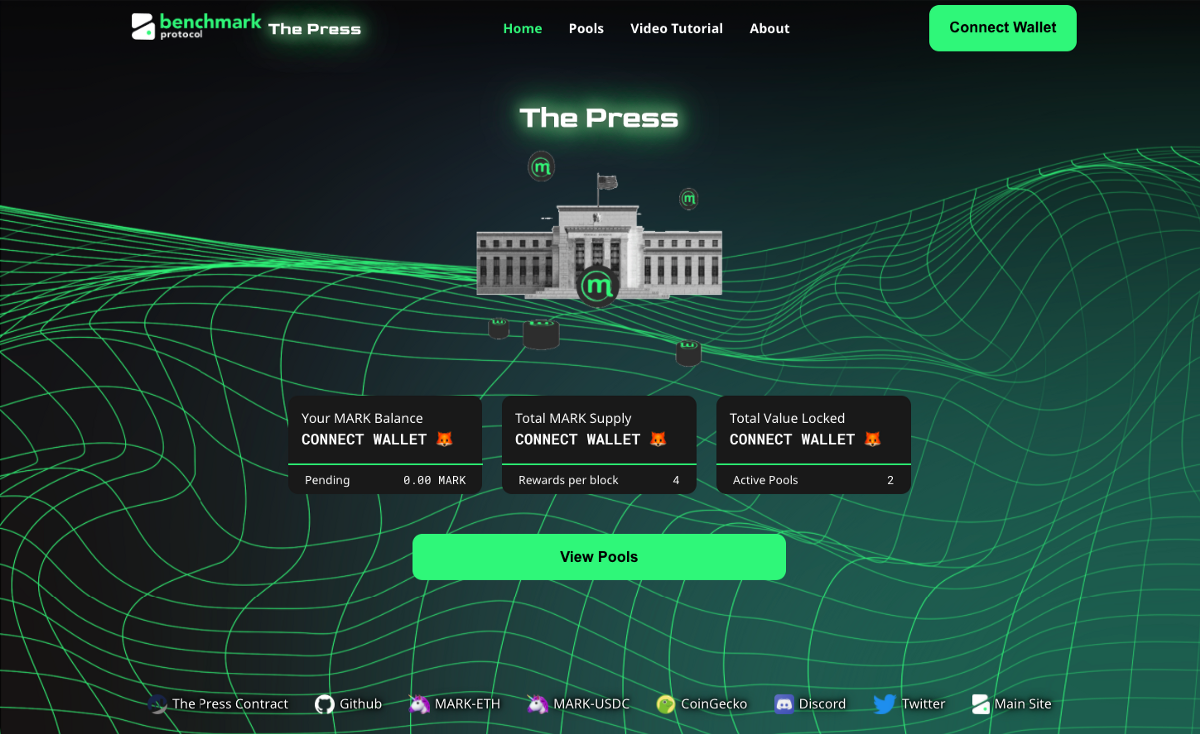Benchmark Protocol launches New Rebasing Token W/ Staking & DeFi ...