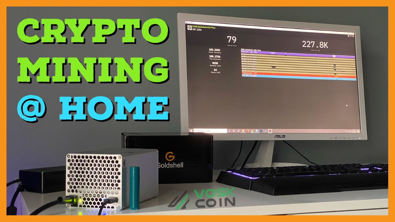 The BEST Crypto Miner to Mine at Home - Goldshell HS1-Plus ...