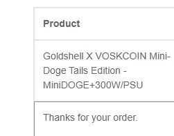 Mini Doge Success